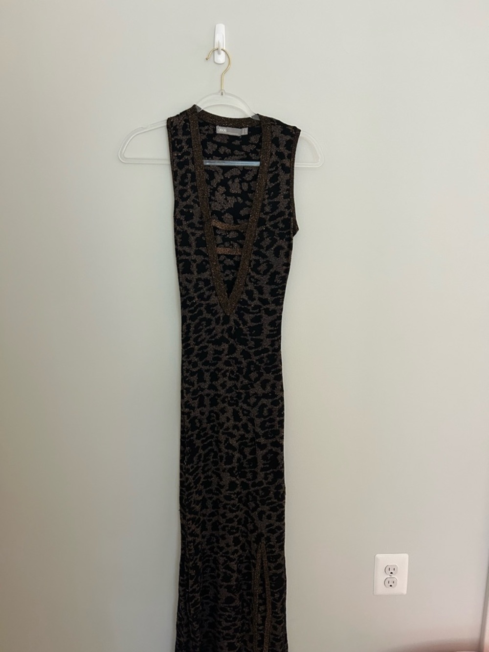 ASOS Cheetah Sparkly Dress